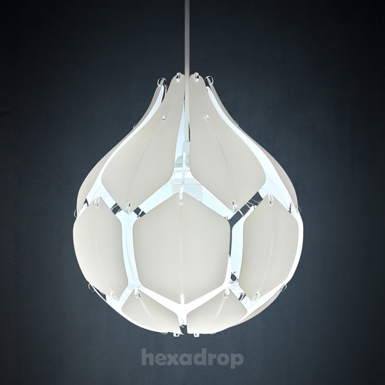 HEXADROP - Pendant Light - by hopkk 0