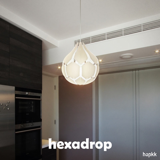HEXADROP - Pendant Light - by hopkk 1