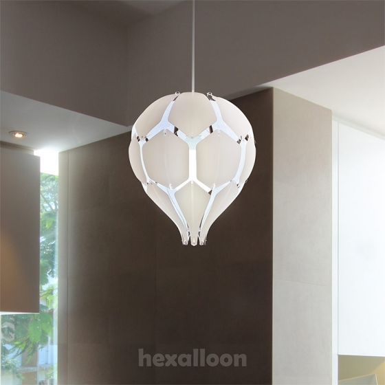 HEXALLOON - Pendant Light - by hopkk 0