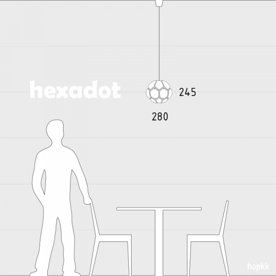 HEXADOT - Pendant Light - by hopkk 3