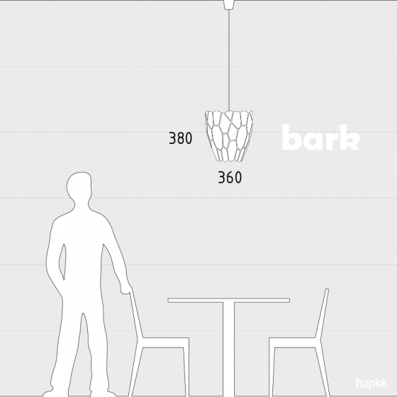 BARK - Pendant Light - by hopkk 3