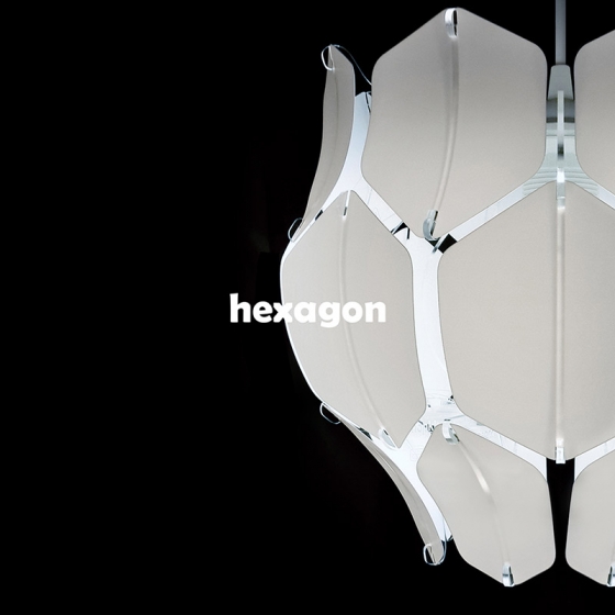 HEXAGON - Pendant Light - by hopkk 1