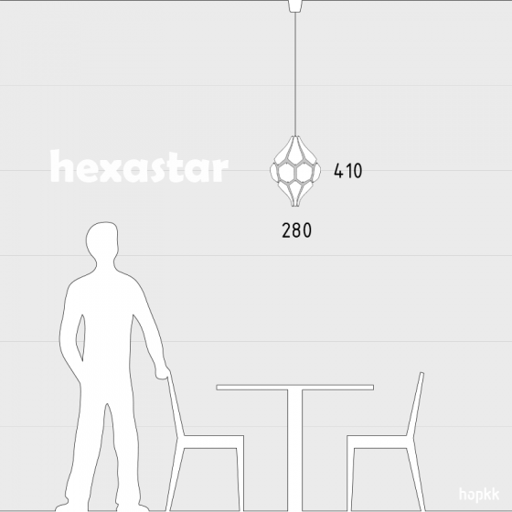 HEXASTAR - Pendant Light - by hopkk 2