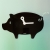 Piggy Wall Clock