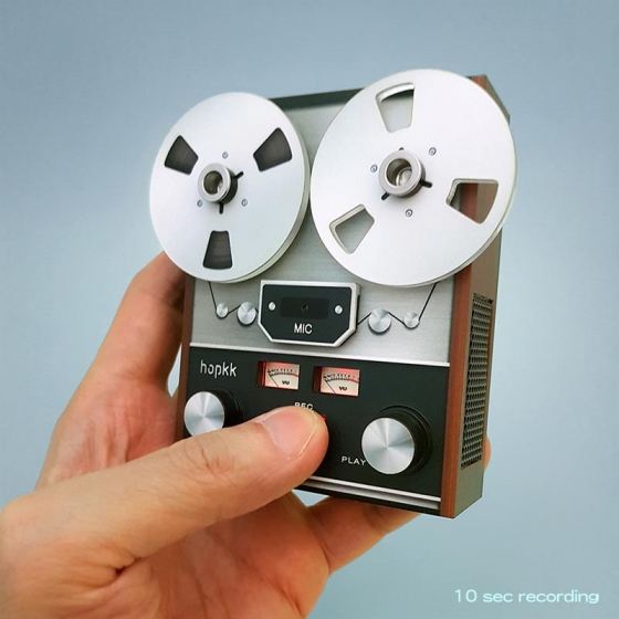Retro tape recorder style - mini voice recorder - by hopkk 1