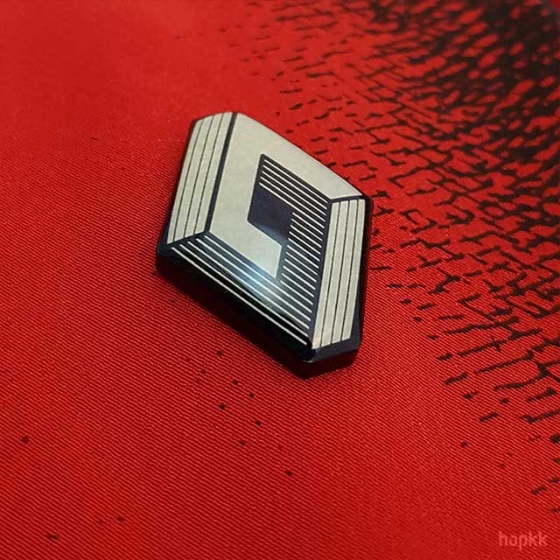 Illusion Rhombus Tie Pin / Cufflinks 1