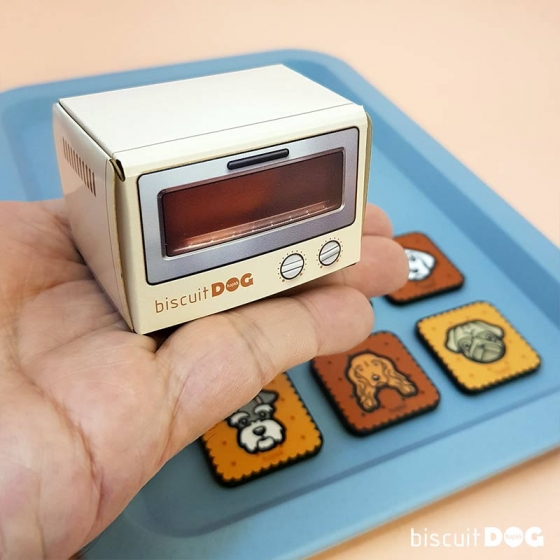6-Piece biscuitDOG magnets (Box Set) 2