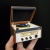 Retro vinyl turntable style - mini Bluetooth speaker - by hopkk