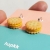 Miniature cheese sandwich cracker earrings