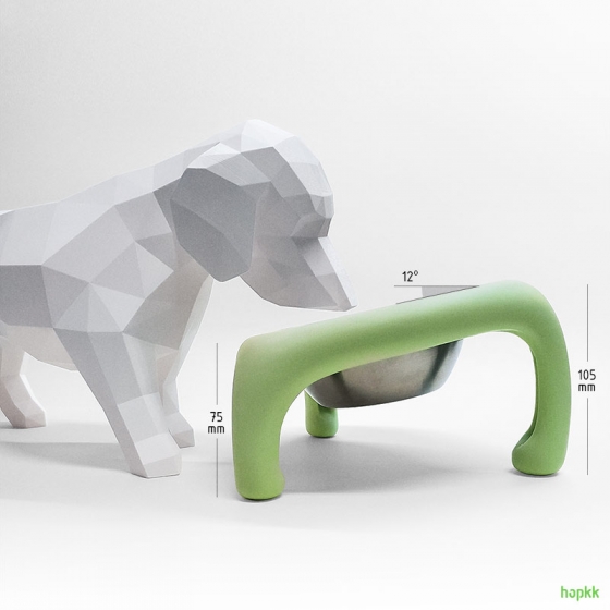 Pet Bowl Stand - designed and handcrafted by hopkk 3