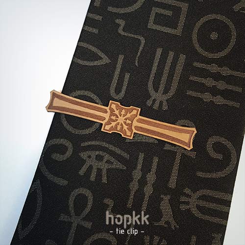 Wood Dual Cross - Cufflinks - by hopkk 1